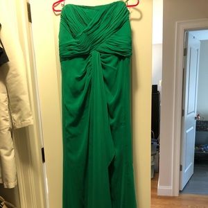 Badgley Mischka Strapless gown